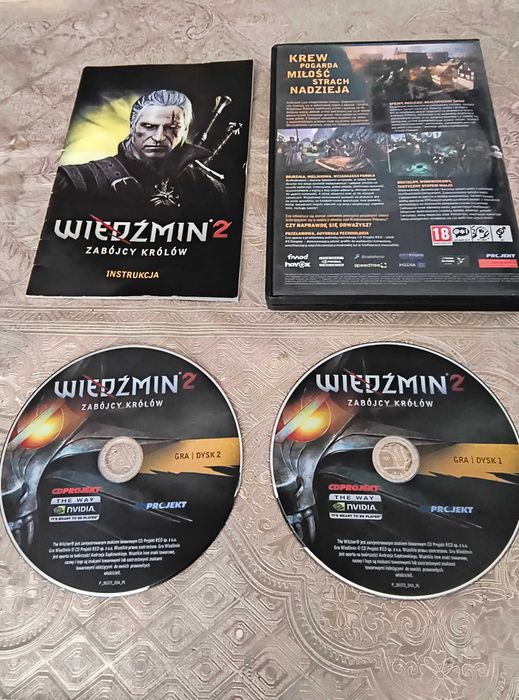 Wiedźmin 2 Zabójcy Królów PC PL - 100% OK! Okazja! Tanio!