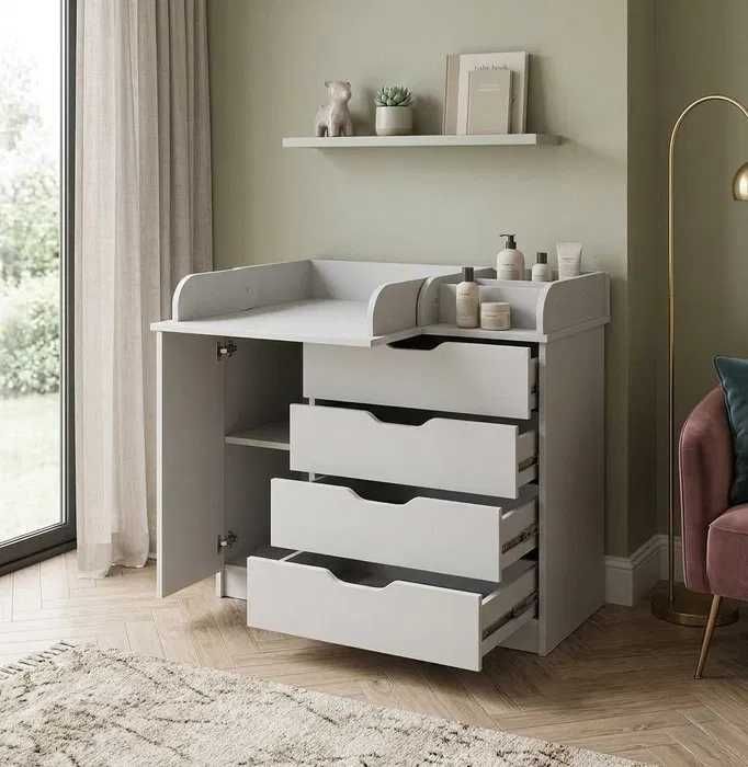 ВЕЛИКИЙ КОМОД -ПЕЛЕНАТОР Babymax Maxi 90 см з полицями. Новий