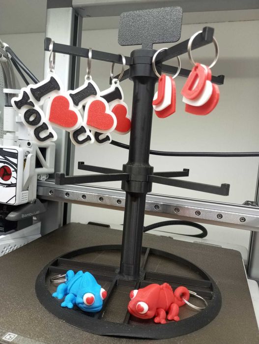 Peças 3D Articuladas – Presente Criativo para o Dia de São Valentim