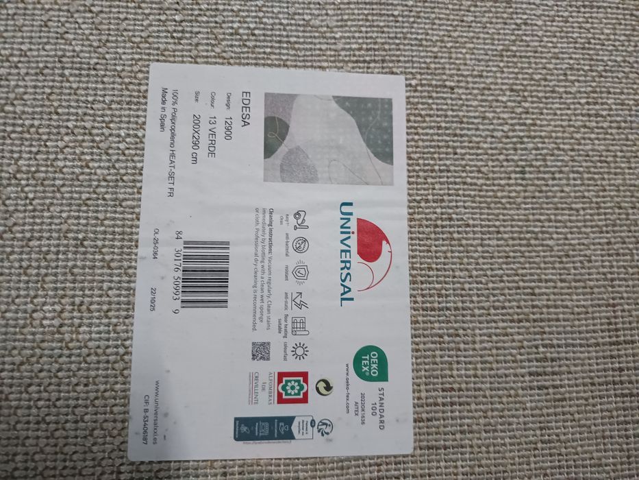 Carpete made um Spain.2.00 x2.90.