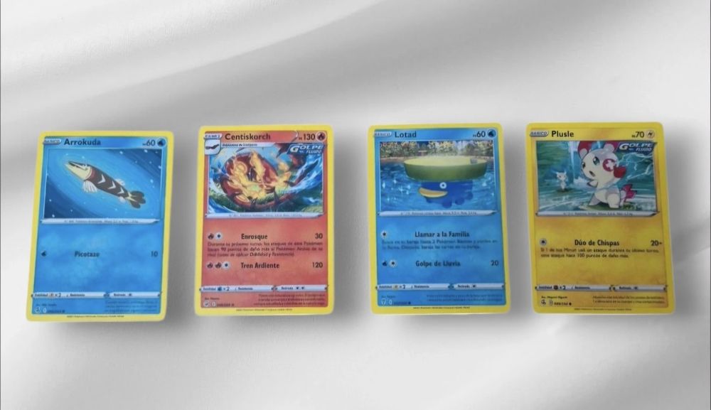 Cartas Pokemon com Caixa