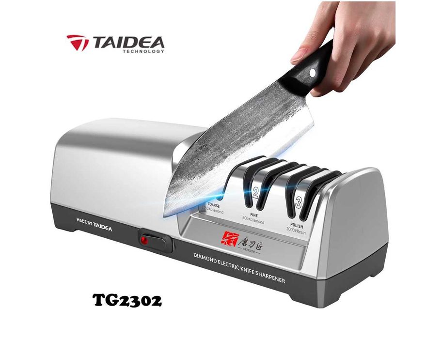 Ножеточка електрична TAIDEA TG2302 заточування також керамічних ножів