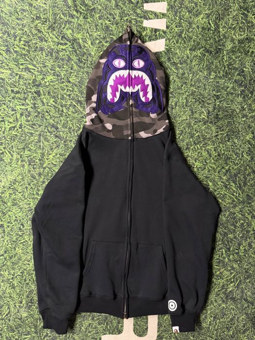 Bape zip hoodie/тигруини