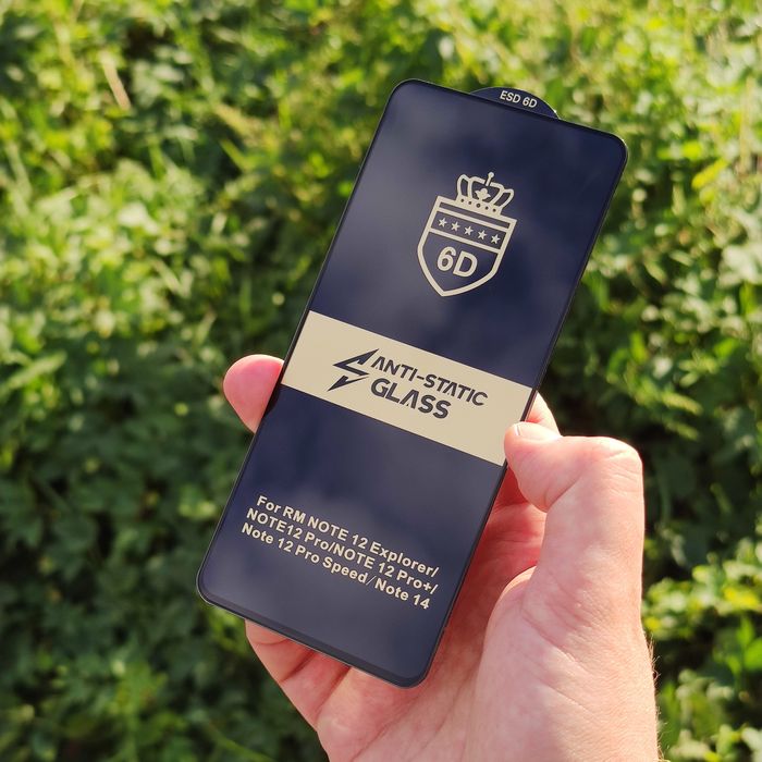 Захисне скло 6D для Xiaomi Redmi Note 14 (4G)  EU защитное стекло