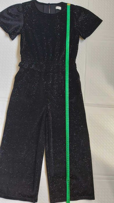 Ромпер велюр на девочку 10-11 лет