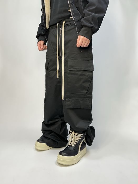 Rick Owens bella cargo drkshdw bolan джинси карго штани черные штаны L