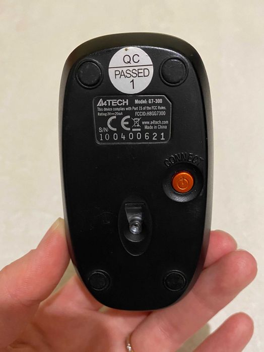 Бездротова мишка, беспроводная компьютерная мышка A4Tech G7-300 N-1