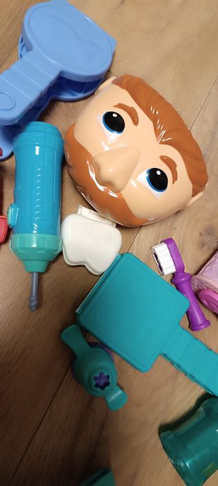 Zestaw play-doh dentysta księżniczka fryzjer karoca