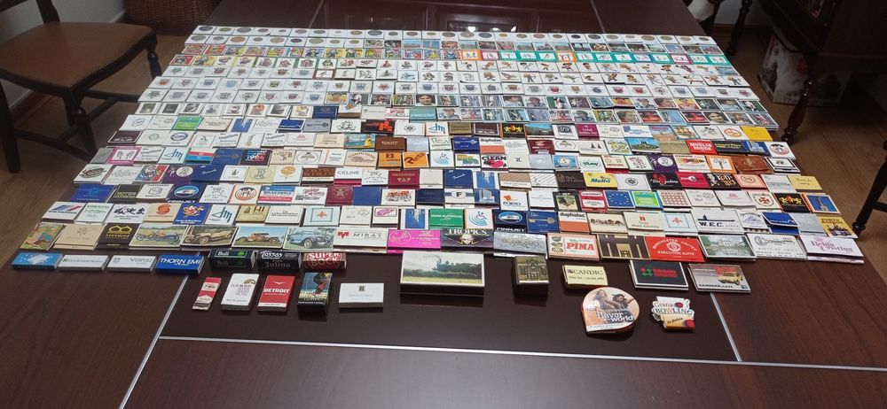 Coleçao de Carteiras de fosforos