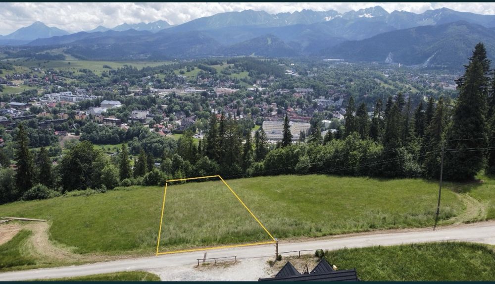 Piekna widokiwa działka Zakopane -Kotelnica