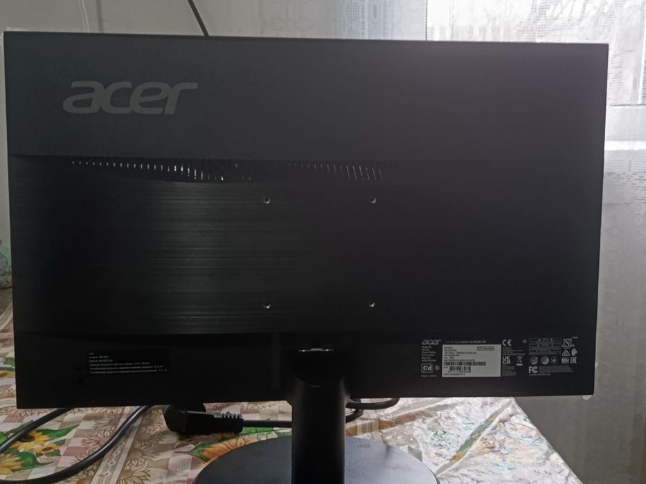 Монитор 19" Acer (2023 г.) HDMI. Для видеонаблюдения / второй  экран