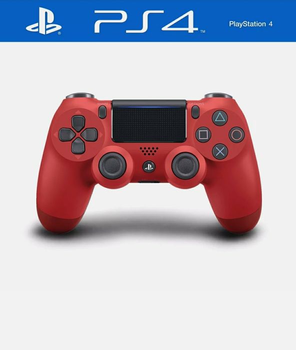 Pad Kontroler PS4 Sony Czerwony PlayStation 4 Dualshock 4 Nowy Bezprzewodowy Wysyłka OLX Gwarancja