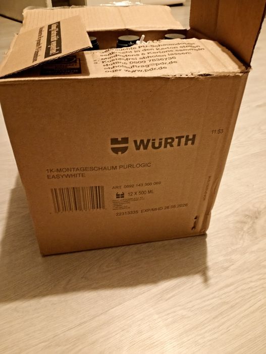 Pianka montażowa wurth