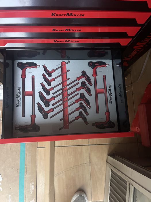 Carrinhos de ferramentas 7/6 gavetas cheias