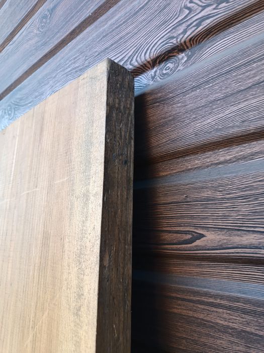 Ворота з лудкою в гараж