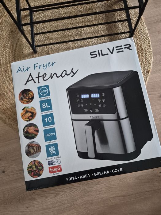 Air fryer Silver Atenas