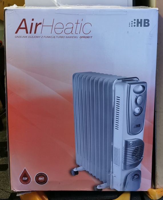 Grzejnik olejowy z dmuchawą