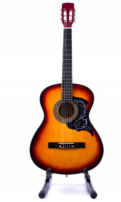 Nowa GITARA Klasyczna Akustyczna 4/4 *44 Początkująca Dzieci (-20%)