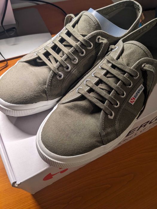 Sapatilhas ténis Superga 2750 verde escuro [44 1/2]