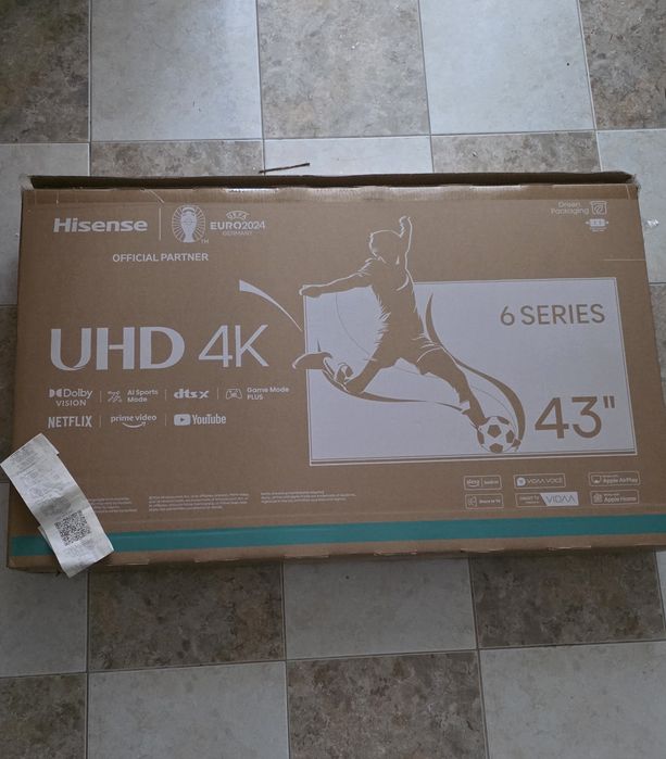 SmarTV Hisense 43" polgadas