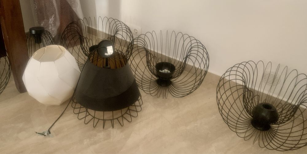 Black Wire Ceiling Lamps64741013205378122