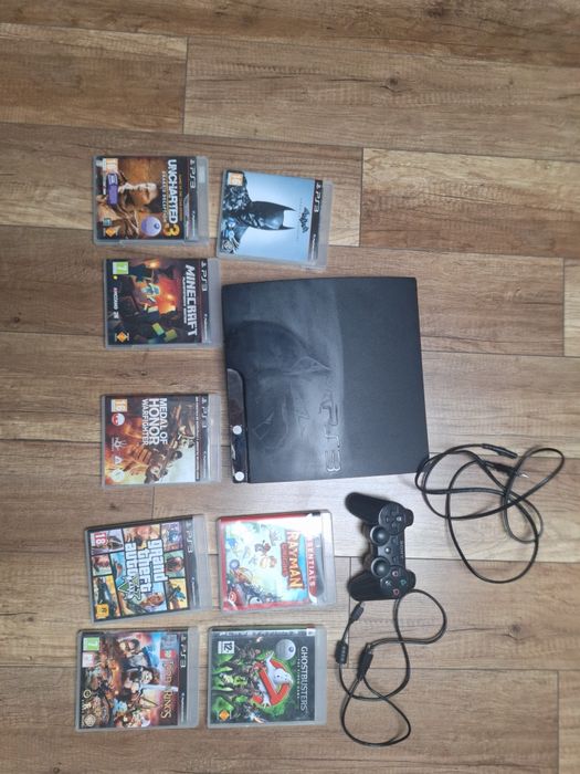 Sprawna Konsola PS3 + 8 Gier | ZAMIANA na PS4/Xbox/Telefon/Laptop