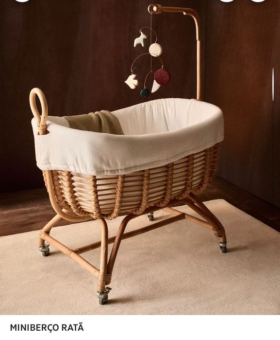 Mini Berço ratan