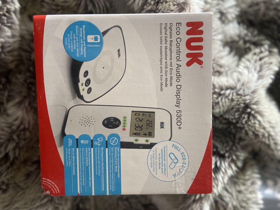 Niania Elektroniczna NUK Eco Control Audio Display 530D+