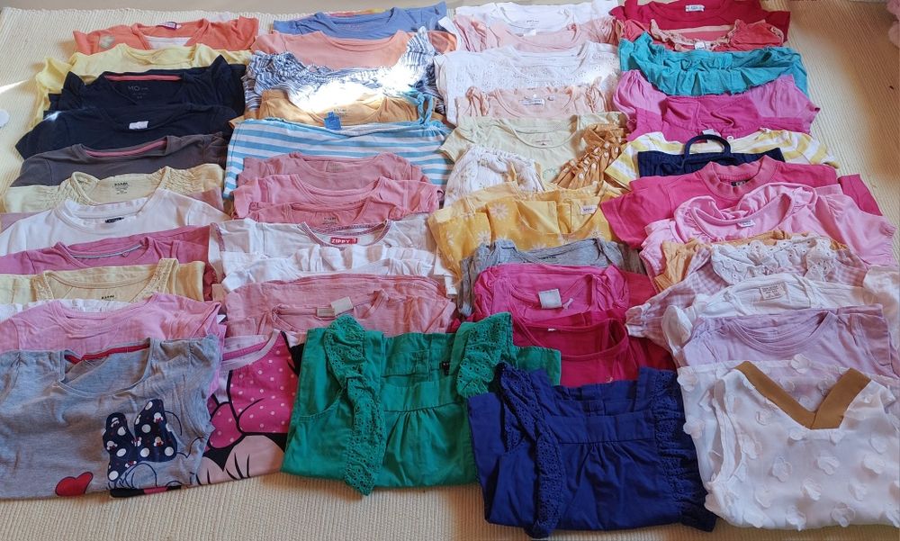 Grande lote roupa menina 6 a 8 anos