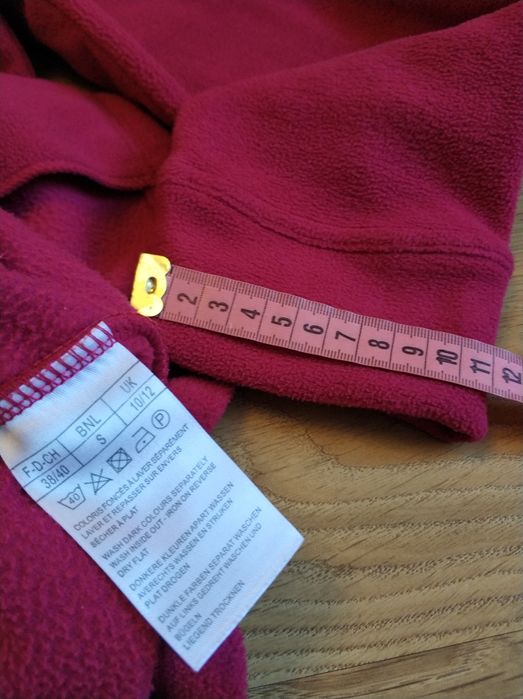 Толстовка флисовая термотеплая флиска S-44-46 размер НОВАЯ