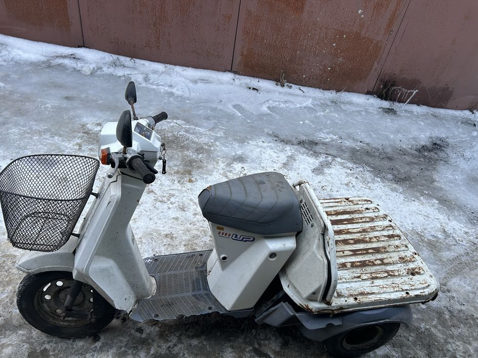 Honda gyro up три колеса