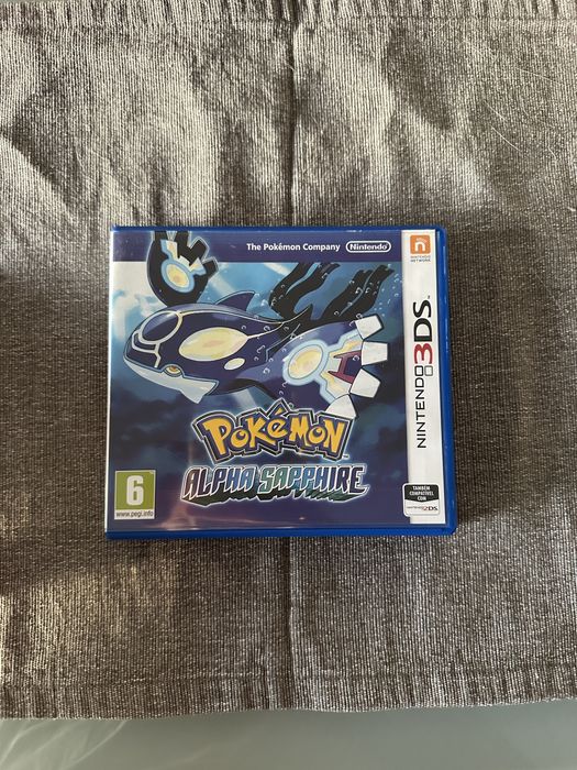 Pokemon Alpha Saphire com caixa e manuais