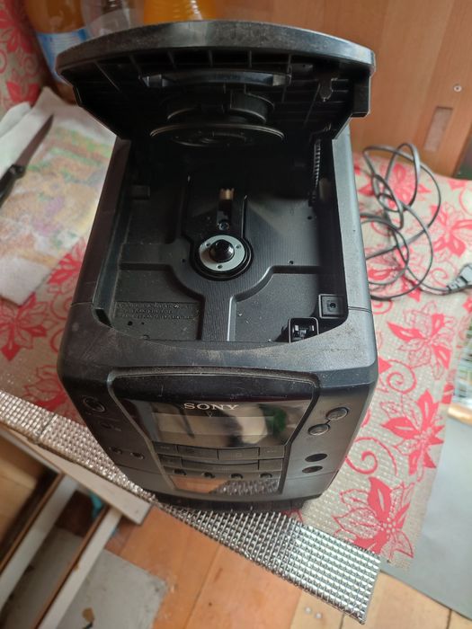 Radio com cd e  cassete
