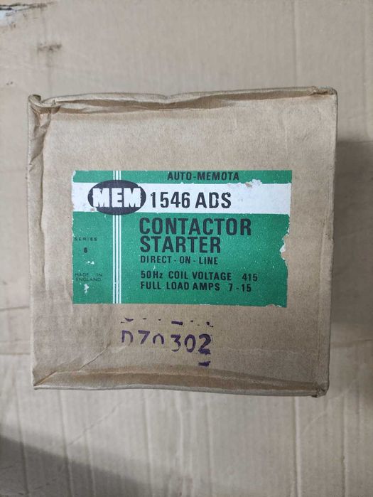 Contactor Starter DOL – 50 Hz – Bobine 415 V – 7–15 A