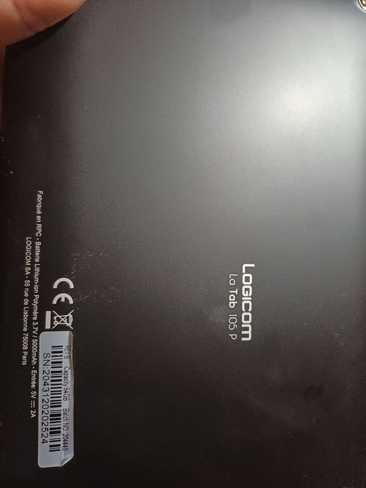 Tablet Logicom + capa protecção