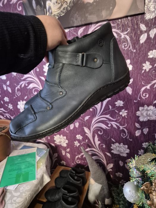 Польські шкіряні ботинки Helios