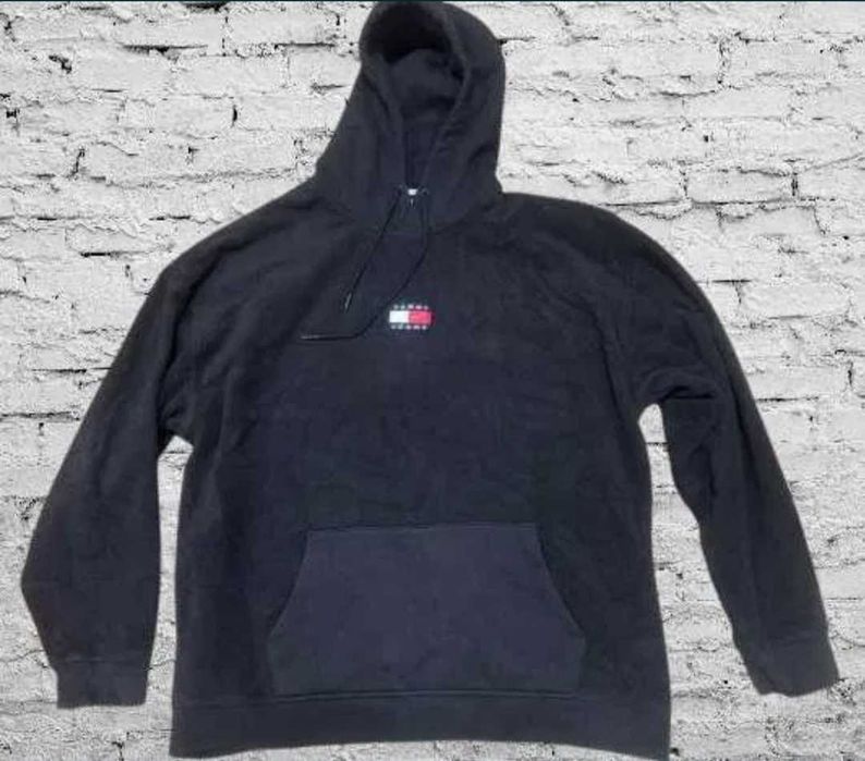 Флісове вінтажне худі від Tommy Hilfiger