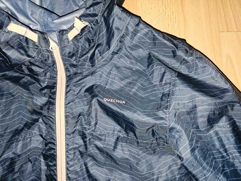 Kurtka wiatrówka Quechua S przeciwdeszczowa