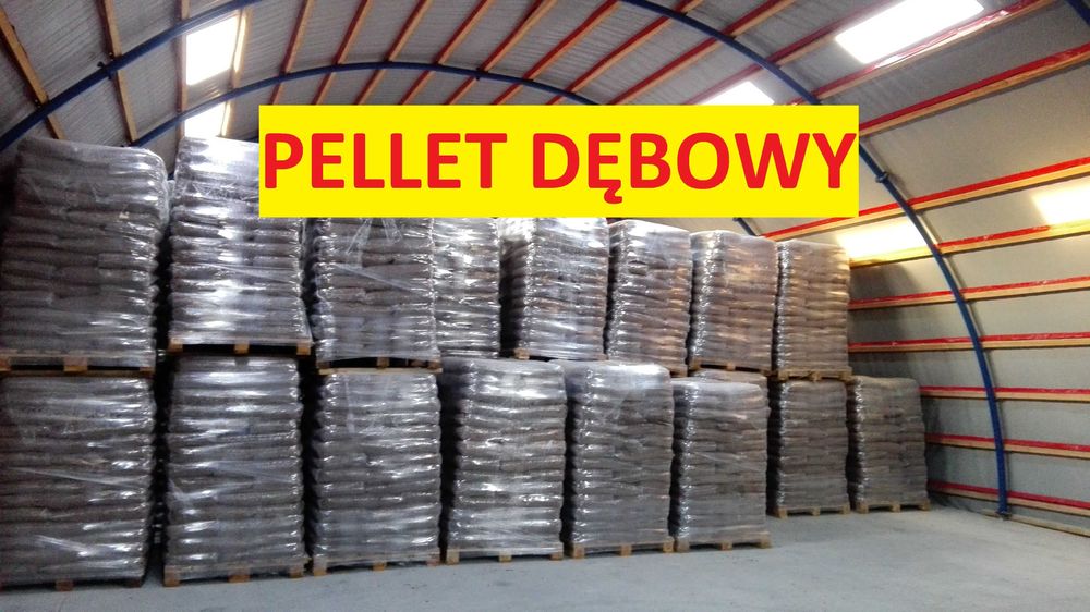 Pellet  DĘBOWY PREMIUM A1 Polski z certyfikatem - dostawa HDS