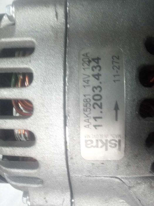 Alternator Iska AAK5581 New Holland 285.54.67 Oryginał