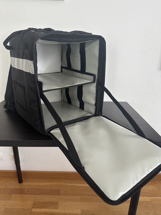 Mochila  para entregas como nova preta uber / bolt