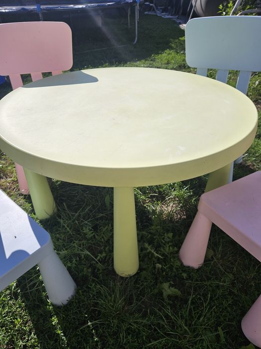 Stolik z krzesełkami ikea