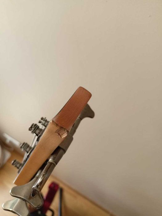 gitara basowa Clevan aktywna 5 strun z pokrowcem