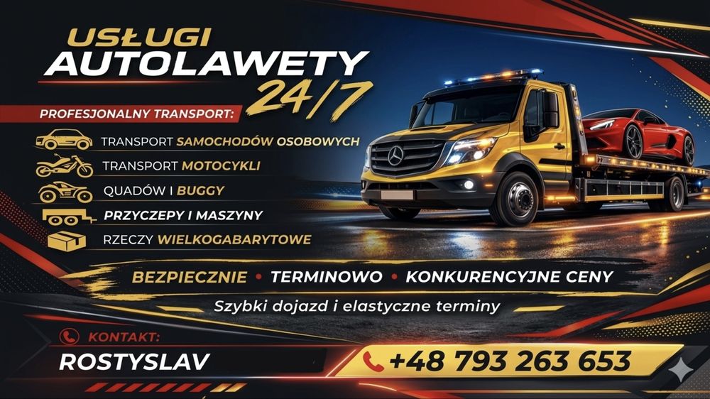 Usługi Autolawety (przewozy krajowe) PL