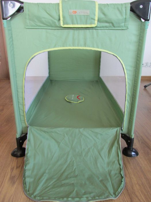 Łóżeczko turystyczne, kojec marki Koelstra + materacyk