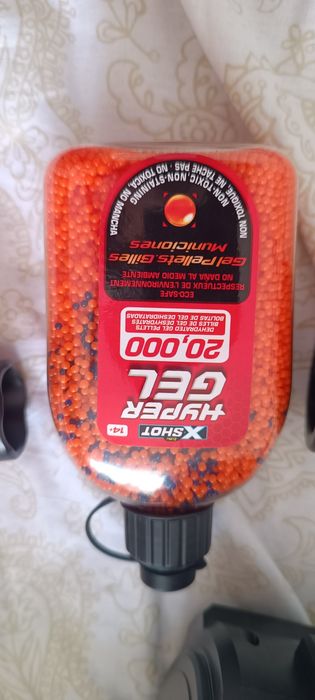 Metralhadora Blaster Gel + Acessórios