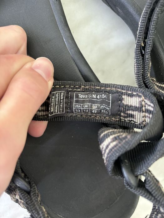 Сандалі Teva hurricane чоловічі 46-47 р.