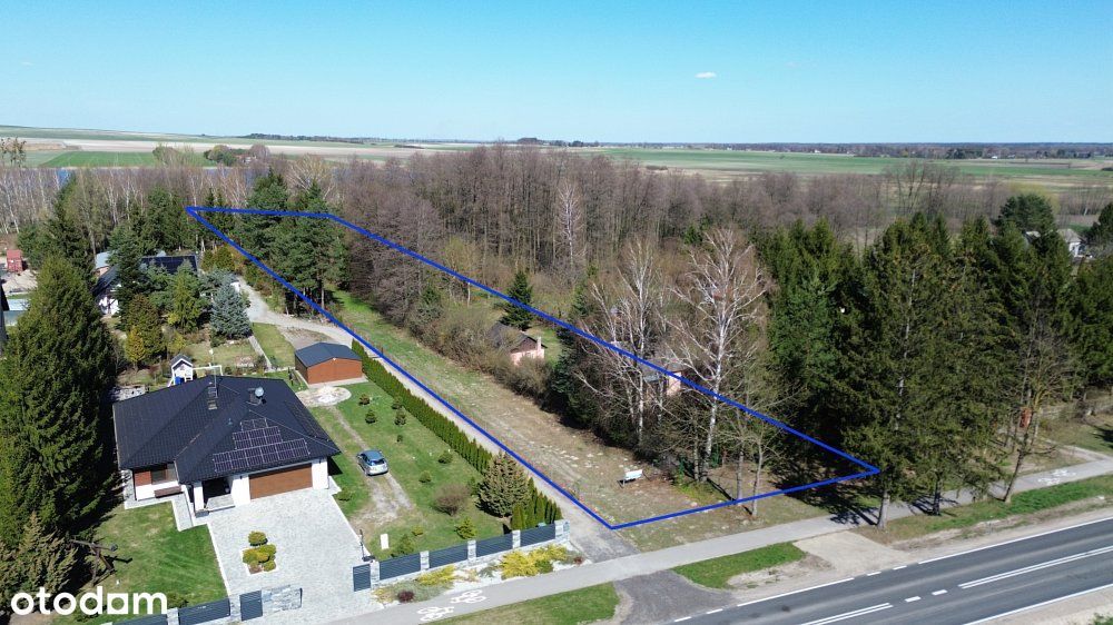 Działka 48 ar | Dom 72 m2 | Staw | blisko Chełma