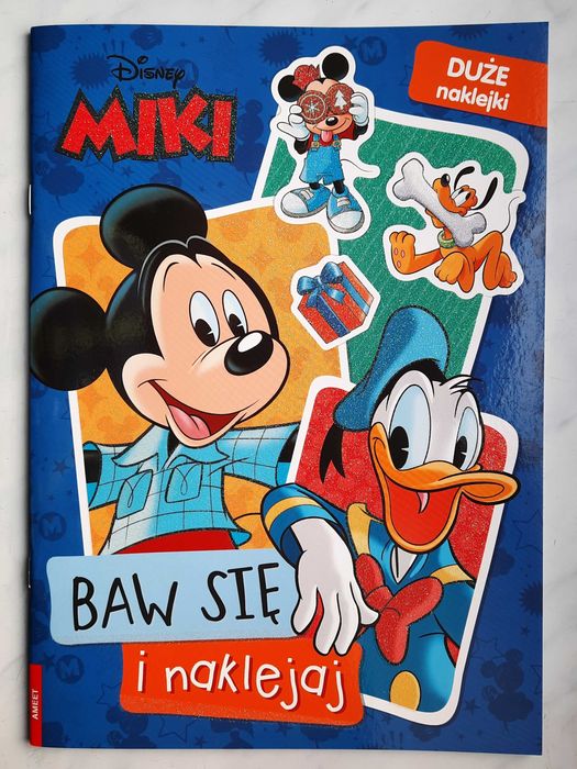 Disney Miki Baw się i naklejaj nr 2