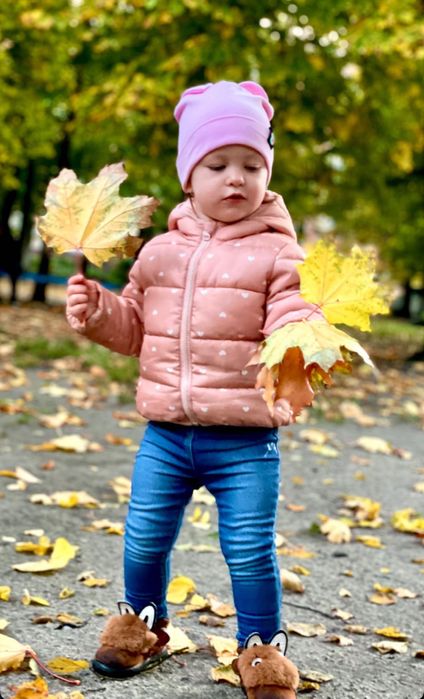 Куртка на дівчинку 86